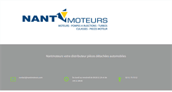 Desktop Screenshot of nantmoteurs.com